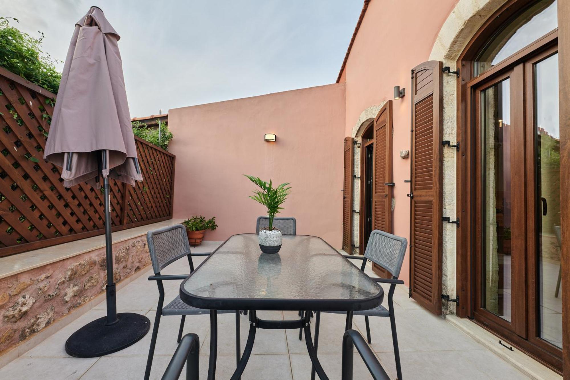 Stone Villa With Swimming Pool-Bbq! Melidhonion  Exterior photo