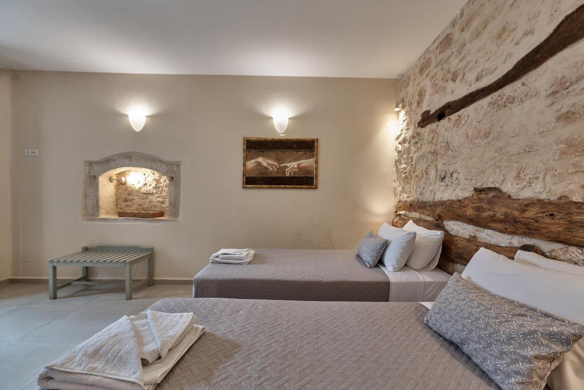 Stone Villa With Swimming Pool-Bbq! Melidhonion  Exterior photo