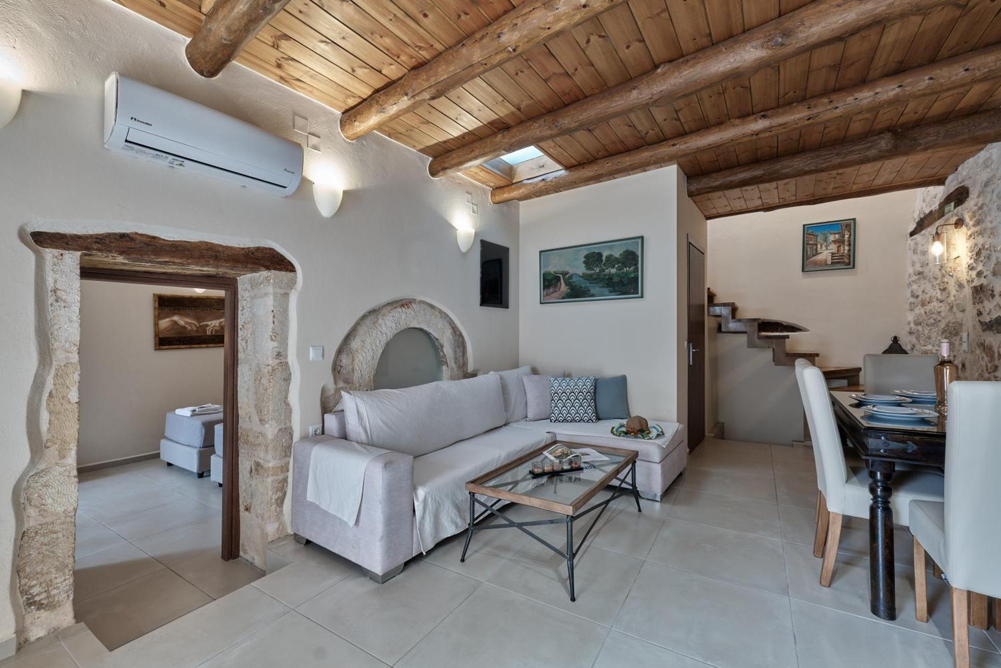 Stone Villa With Swimming Pool-Bbq! Melidhonion  Exterior photo